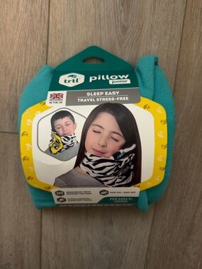 trtl Junior Pillow - Teal Travel Neck Support for Kids
